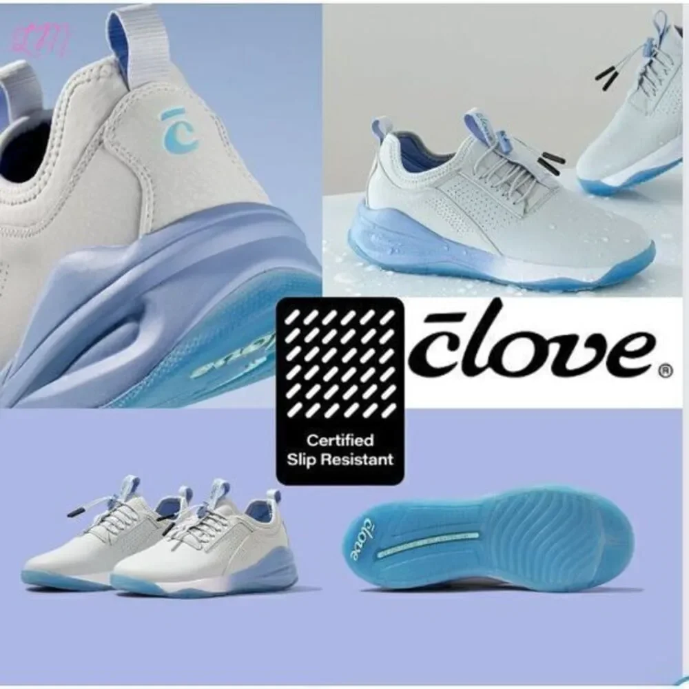 Clove NWOB Classic‎ Core Sneakers Healthcare Worker Size W 12 M 10.5 Gray Matter